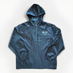 Chase Authentics Dale Earnhardt Jr Windbreaker Jacket Mens Large Black Nascar